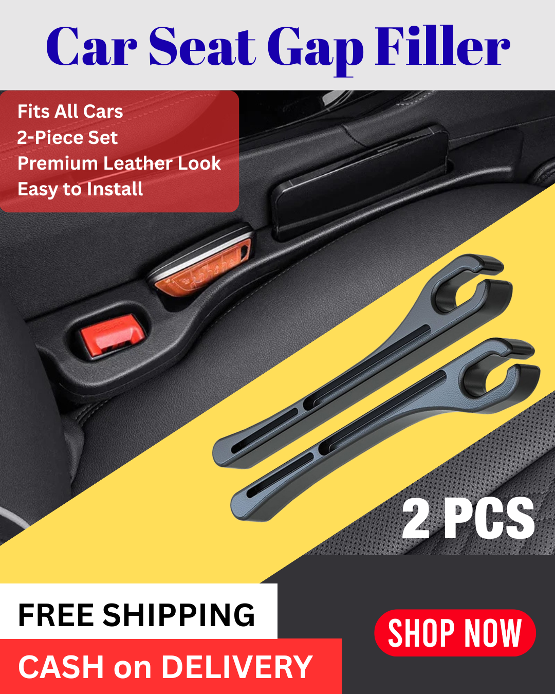 Car Seat Gap Filler EVA Car Organizer for Mobile and Key Car Side Seat Catcher