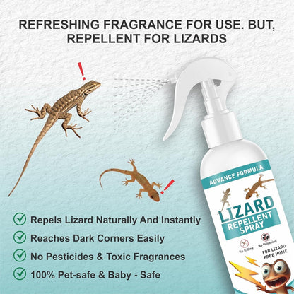 Lizard Repellent for Home Spray Pest Control 250ML: Buy 1 Get 1 Free