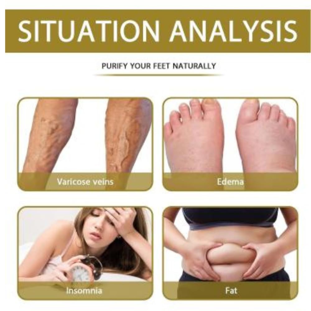 Bee Venom Lymphatic Drainage & Slimming, Detox Foot Patch Solution