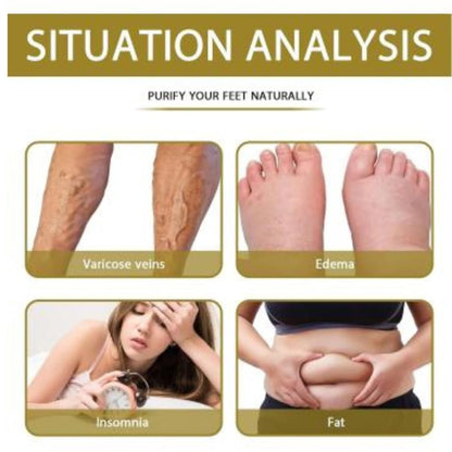 Bee Venom Lymphatic Drainage & Slimming, Detox Foot Patch Solution