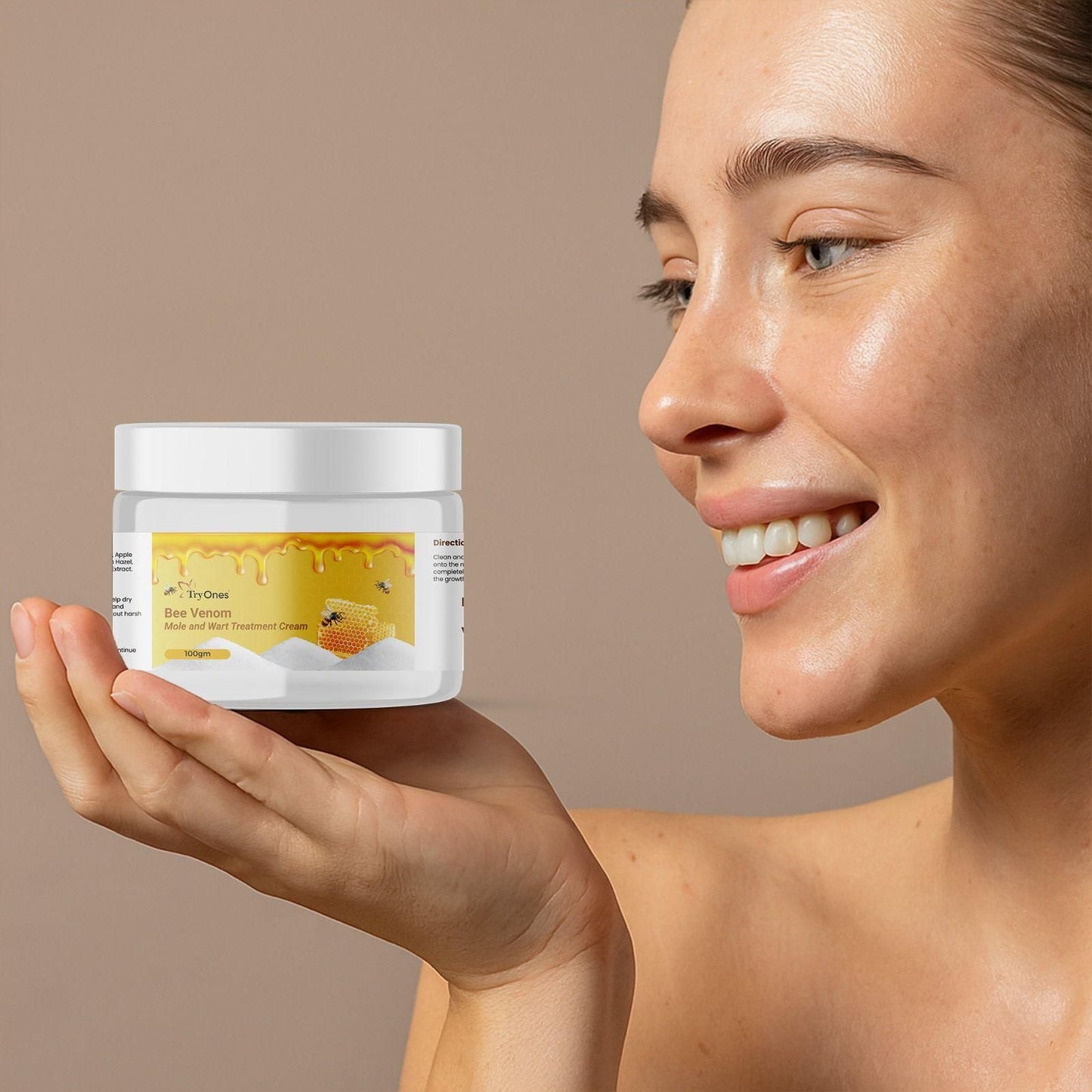 Bee Venom Mole and Wart Treatment Cream 200 gm Pack of 2