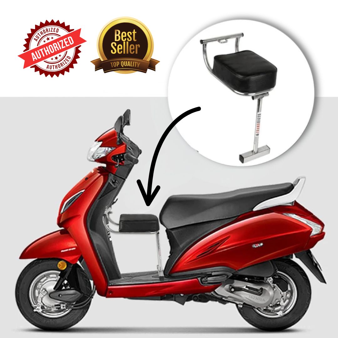 Portable Scooter Baby Seat + FREE Heat-Reflective Seat Cover Combo