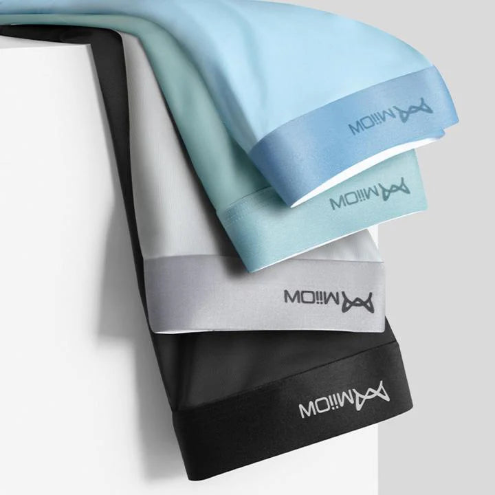 Men's Ice Silk Briefs Boxers (Pack of 3)