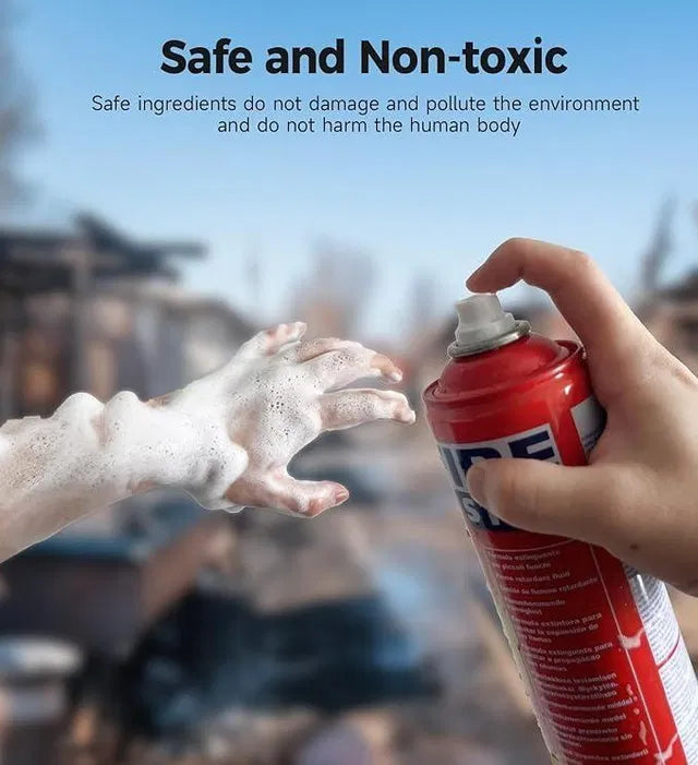 Car & kitchen Fire Stop - Emergency Fire Response Spray