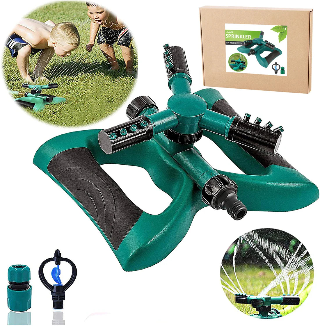 360° Sprayer Head Water Saving Device (1 Year Warranty Card Inside)
